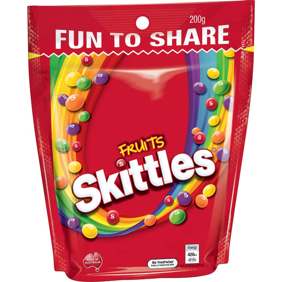 Skittles and M&M's
