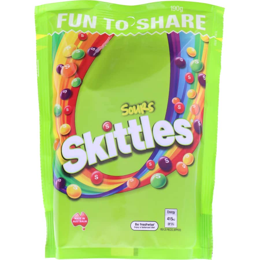 Skittles and M&M's