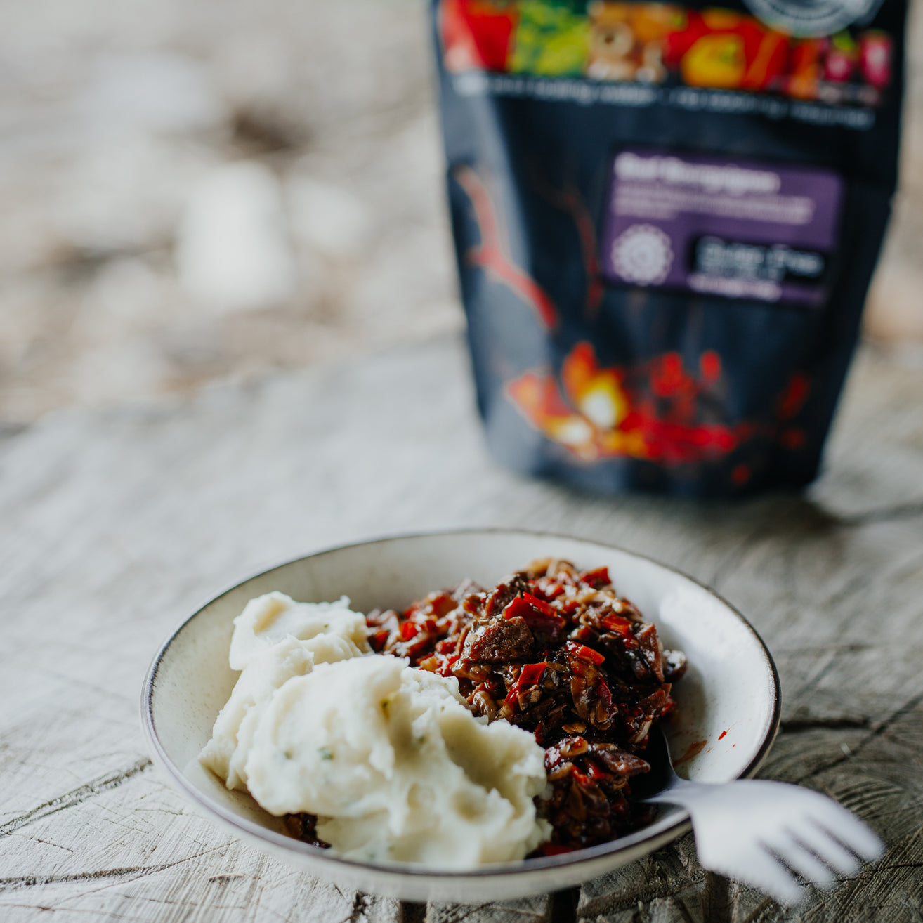 Outdoor Gourmet Beef Bourguignon (GF)