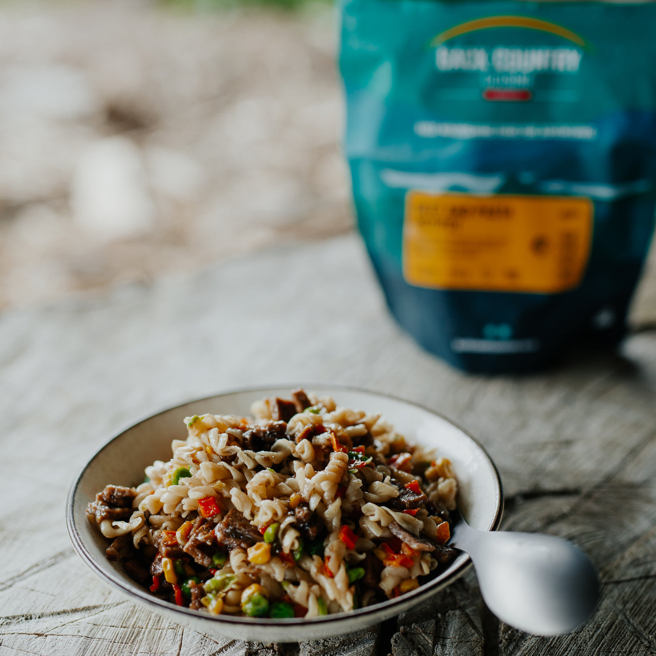 Backcountry Cuisine Beef and Pasta Hotpot