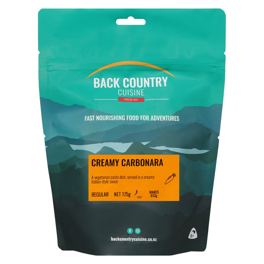 Backcountry Cuisine Creamy Carbonara (GF) (V)