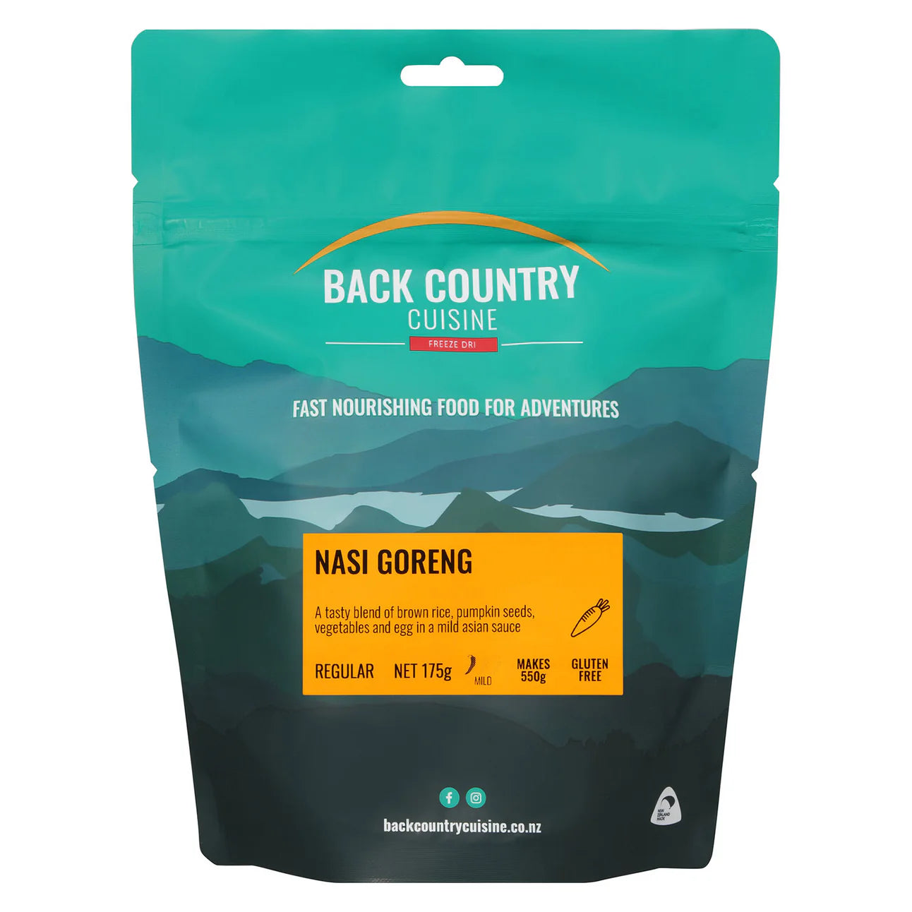 Backcountry Cuisine Nasi Goreng (GF) (V)